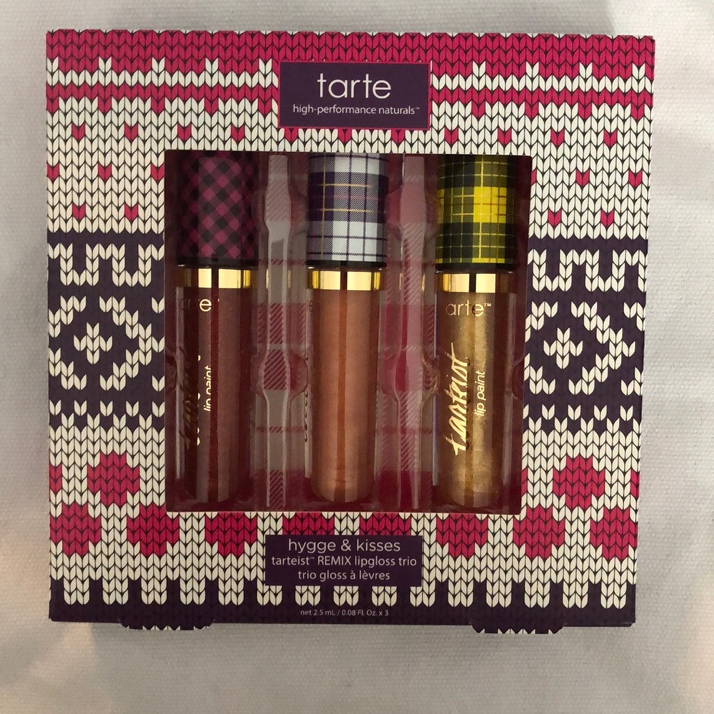 Tarte hygge & kisses lip gloss trio